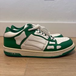 AMIRI Skel Top Low Green/White US size 11 (UK 10/EU 45)