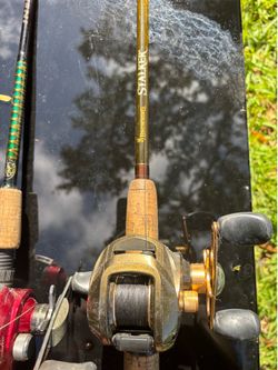 Bait caster rod and reels