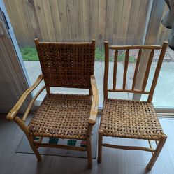 Old Hickory Handmade dining chairs
