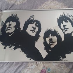 RARE BEATLES MIRROR!! LARGE!!