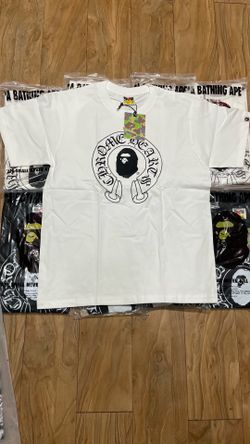 White Bape x Chrome tee