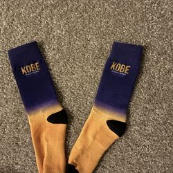 Kobe Bryant black mamba socks