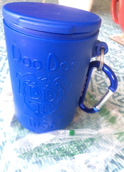 Portable dog walking new never use