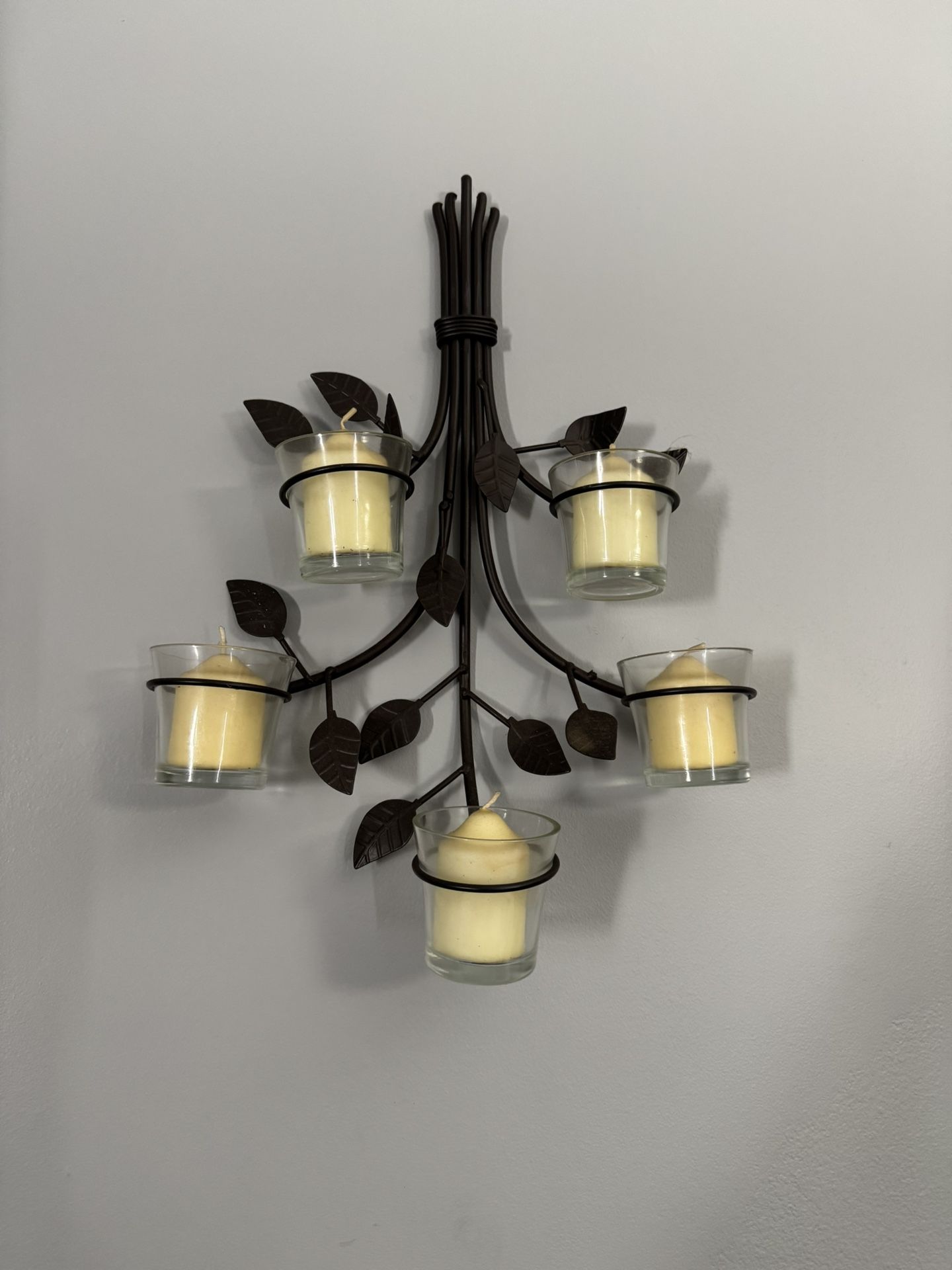 Wall decor Set Of 2 candle Votive Holder