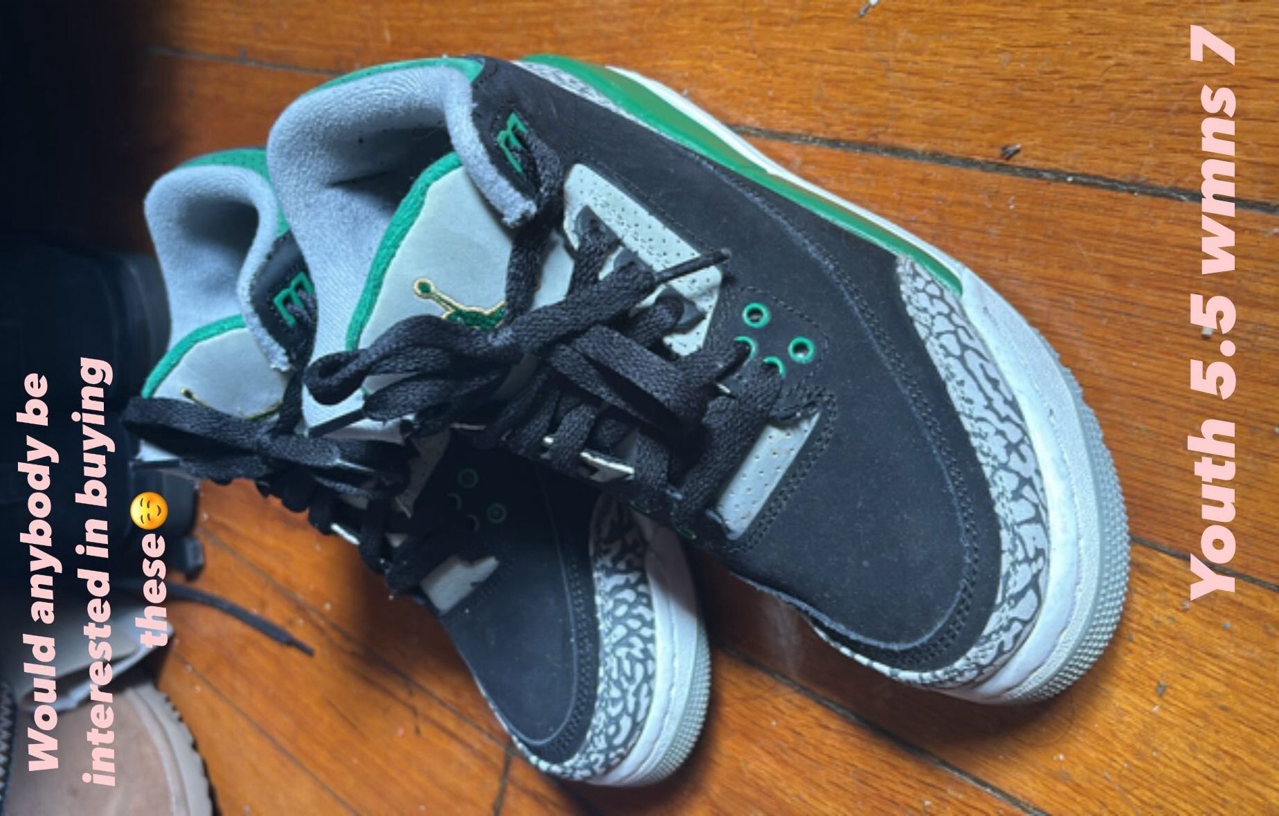 Jordan 3’s Pine Green!