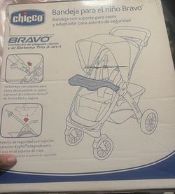Chico Bravo Cup Holder Tray Car Seat Adapter