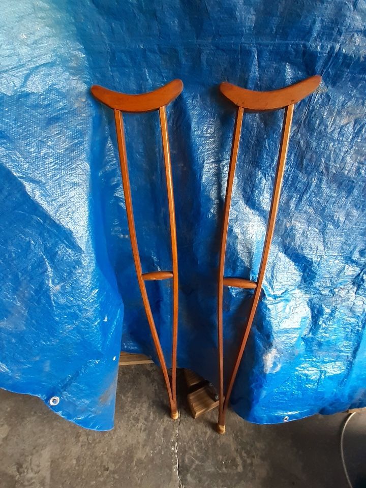 Wooden Crutches