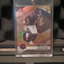 Justin Fields Honeycomb NFL Debut Raw