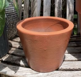 10.25” Terracotta Pot: 10.25”W x 10.25”D x 8.5”H