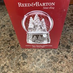Reed & Barton North Pole Snowglobe