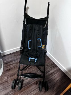 Lightweight Summer black umbrella stroller