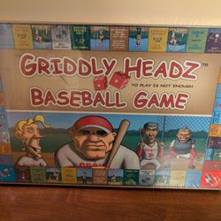 New Griddly Headz Baseball Game 2005