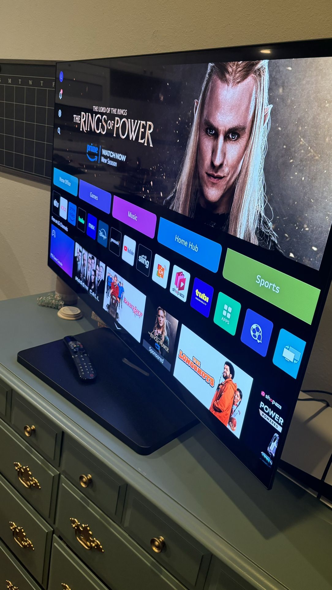 48" LG Smart Tv With Swivel Stand 