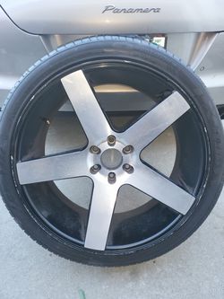 24 inch Rims and Tires