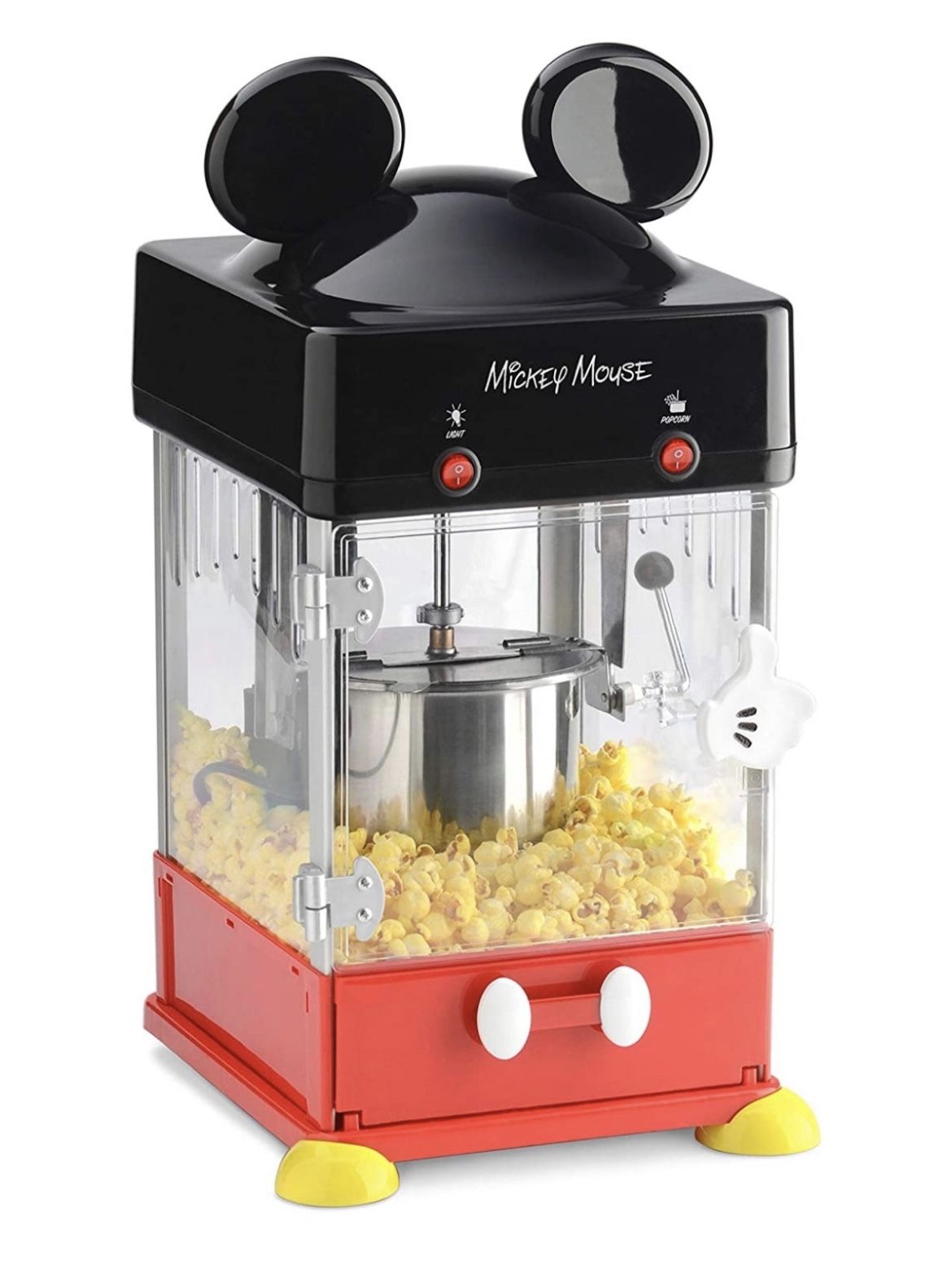 Disney Mickey Kettle Style Popcorn Popper, popcorn maker #3792