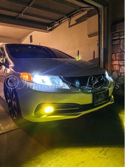 PSX26W 12278 LED Headlight Fog Lights/DRL Upgrade, 6000K Xenon White 12278C1 H28W PWY26W Xtreme Super Bright luces