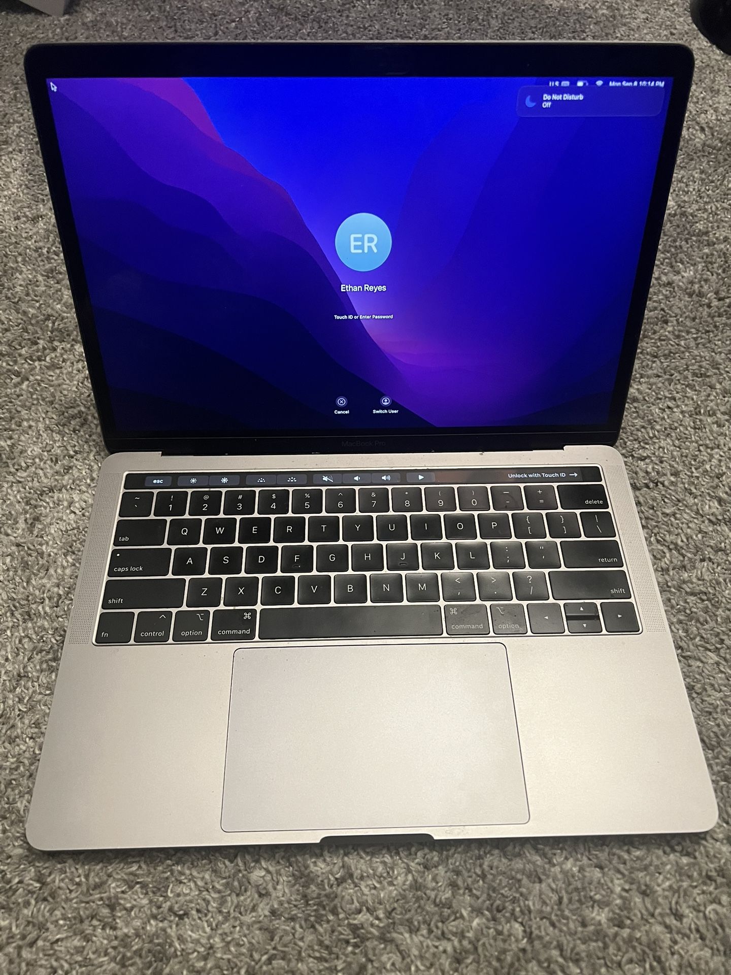 Macbook Pro 2019 13inch Space Grey