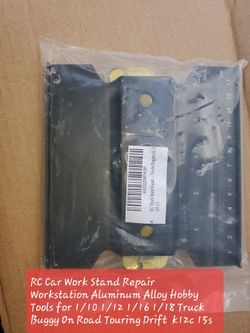 RC Car Work Stand Repair Workstation Aluminum Alloy Hobby Tools for 1 [KO5055]