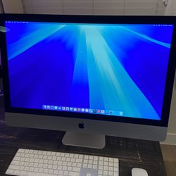 2020 Apple iMac 27-inch 5K Retina display 3.6ghz 10-core i9 Intel 16gb Ram 500gb Hard Drive. Little Chip On Outside. Wireless Keyboard And Mouse. 