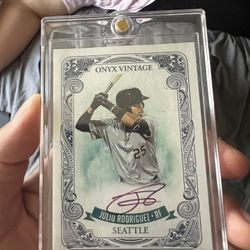 Julio Rodriguez Rookie Auto