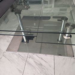 Beautiful Decor Living Sofa Glass Expanded Table One Of A Kind