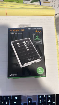 Hard drive Xbox WD Black P10