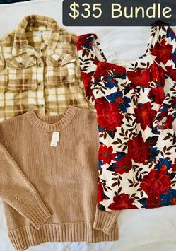 New Fall woman’s clothing size medium