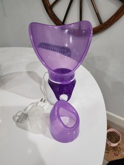 1pc Facial Steamer, Facial Skin Humidifier  With Face Cover And Measure Cup, US Plug