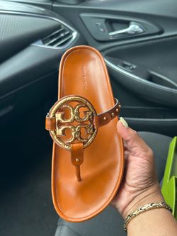 Tory Burch Miller Cloud Vintage Plaque Sandals