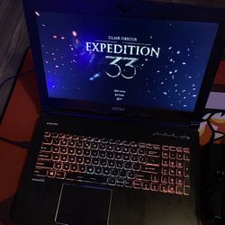 MSI GT62VR Dominator Gaming laptop 1.2TB 16GB RAM