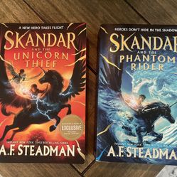 Skandar And The Unicorn Thief & Skandar And The Phantom Rider (Books 1&2)