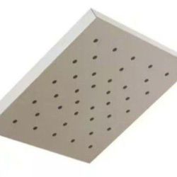 Delta 1-Spray Patterns 2.5 GPM 12 in. Wall Mount Fixed Shower Head with H2Okinetic in Lumicoat StainlessMsrp 438+ tax. New open box. Feel free to ask 