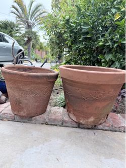 Terra cotta planters