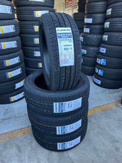235/45/18 New set of Kumho tires installed