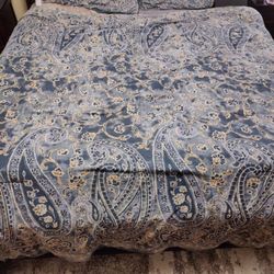 King Comforter With Pillow Covers 100% Cotton 
