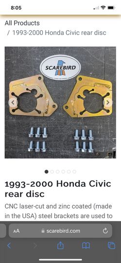 Rear Disc Brake Conversion Kit