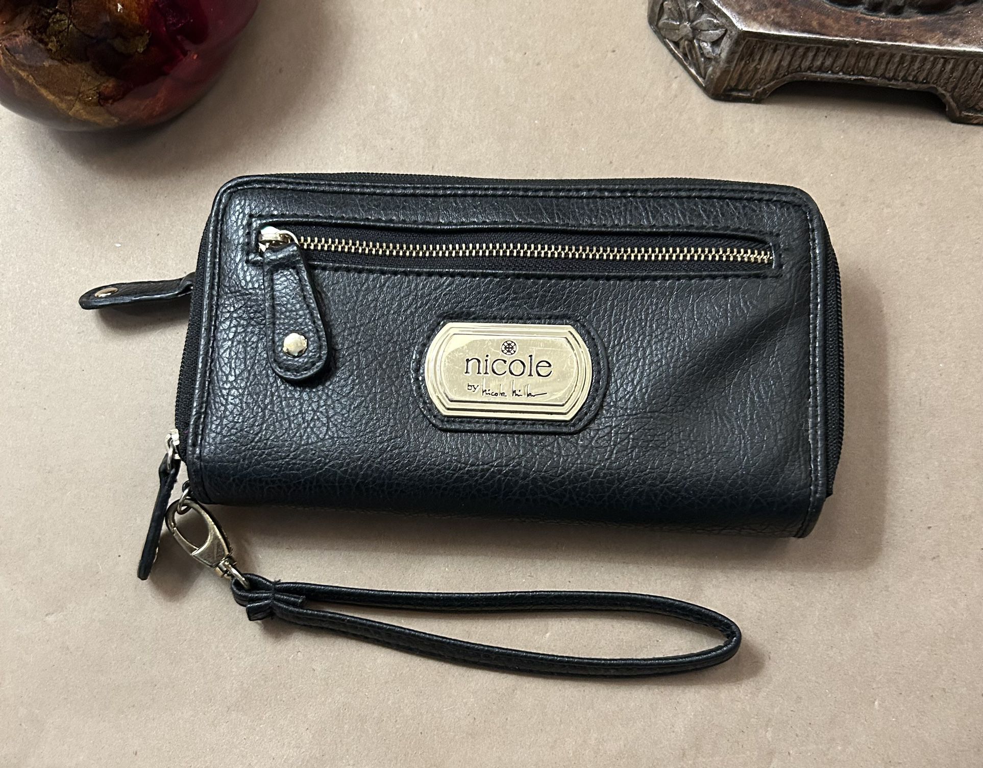 Nicole Double Zip Wallet By Nicole Miller