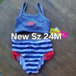 New Size 24M Penelope & MACK 2-PIECE toddler Bikini From NORDSTROM
