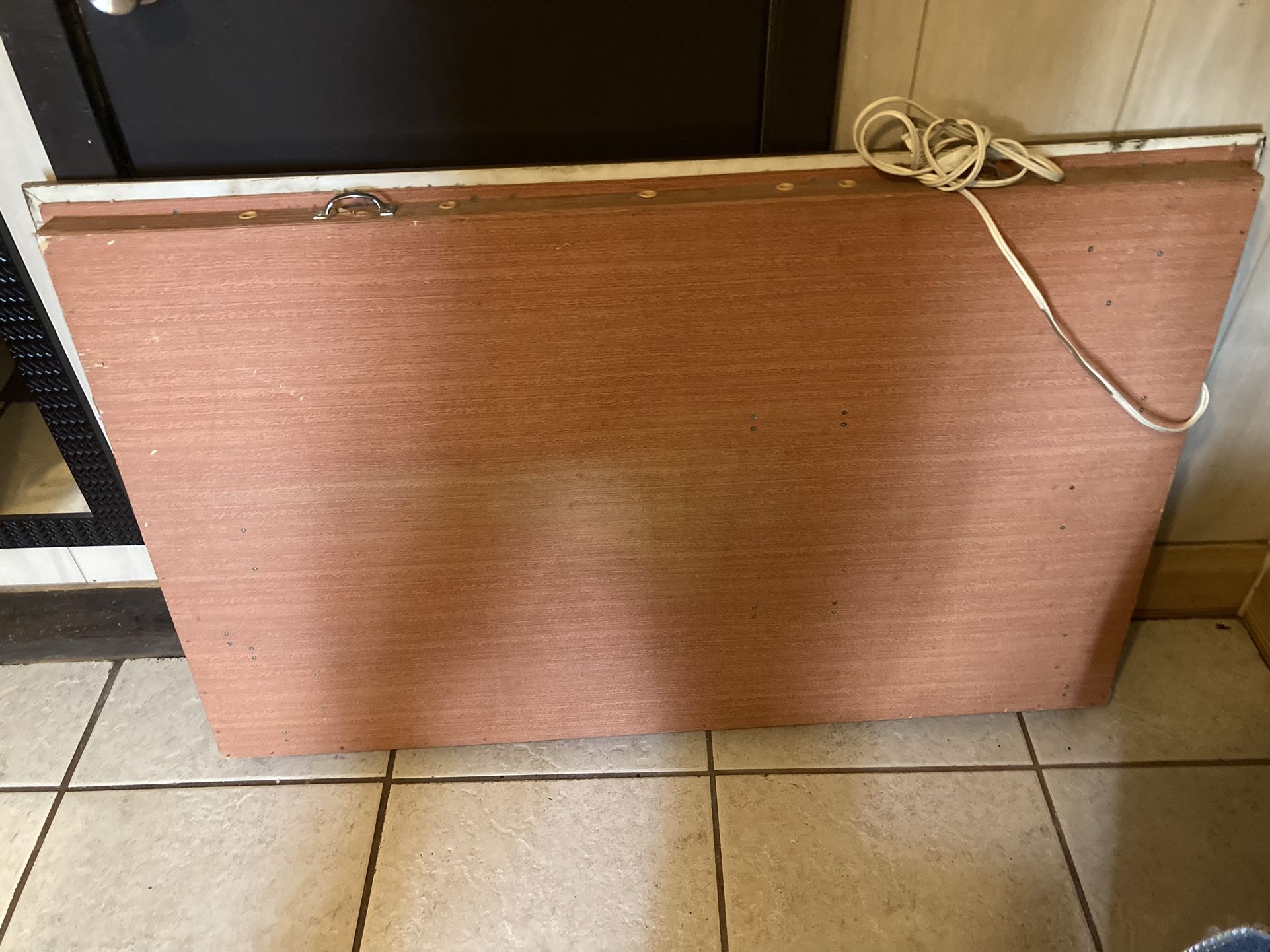 Vintage motion Light Up Waterfall Picture Art With Waterbird Sounds for