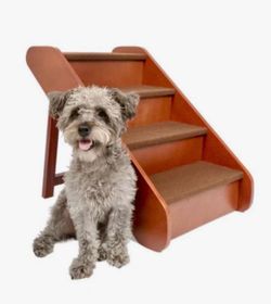 PetSafe CozyUp Folding Wood Pet Steps - Dog and Cat Stairs - 20inch