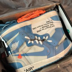 Jordan 1 Off White UNC 