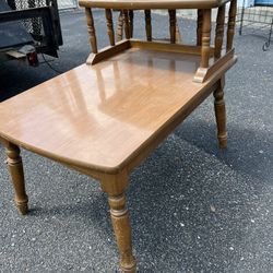 Vintage Mid Century Modern Side/End Table  24x 23.5 across