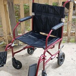 Ultralight Weight Wheelchair 18” With Excelente 