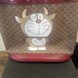 Gucci Doraemon Canvas Bag