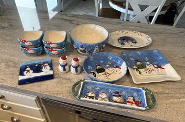 Christmas Dish Set