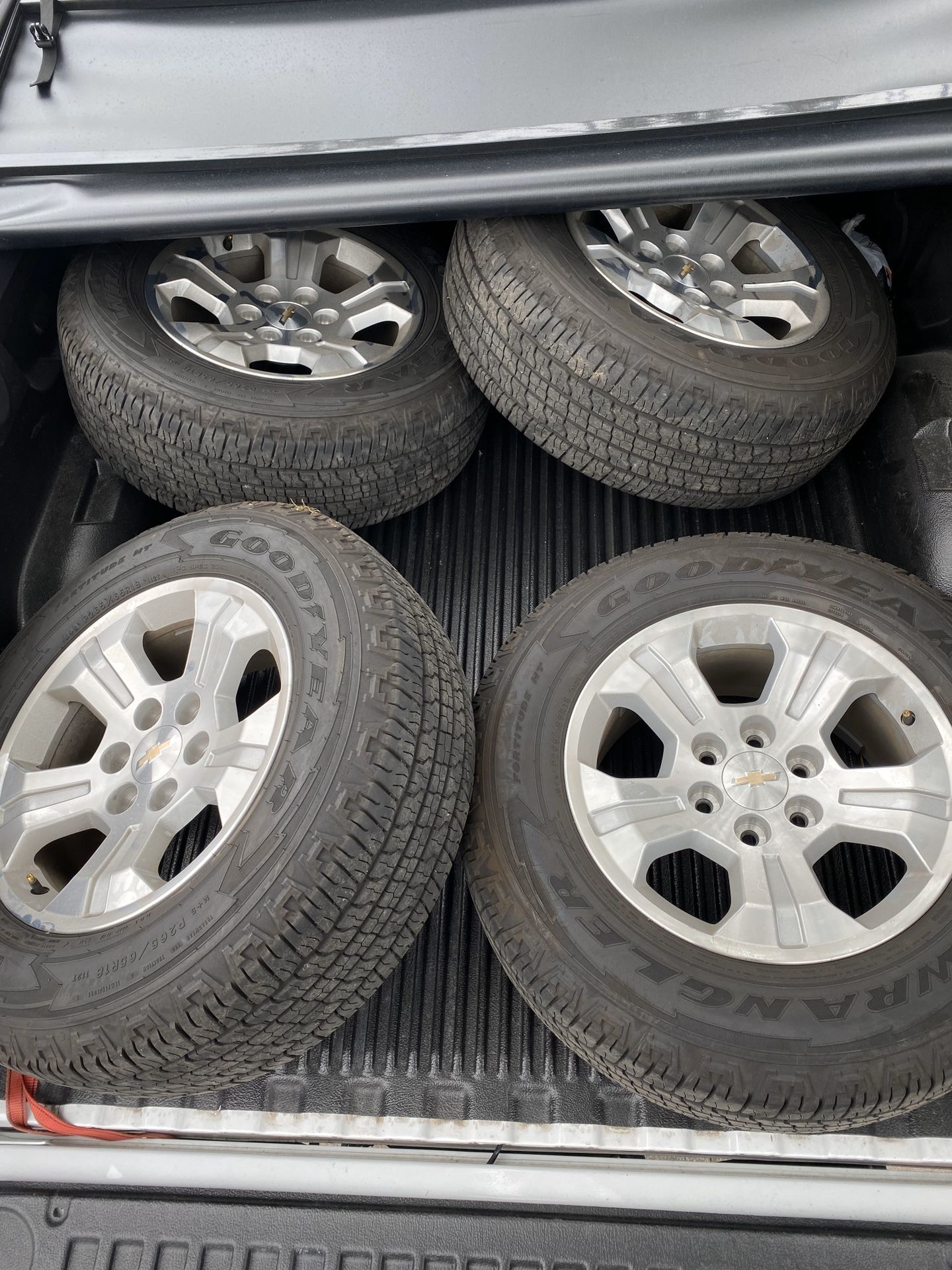 2018 Z71 Silverado wheels and tires