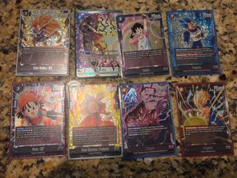 Dragon Ball Z Fusion Foil Card Lot