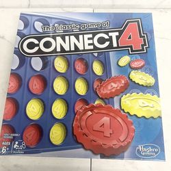 NEW Connect 4 Four Classic Family Fun Fast Paced Board Game Hasbro SEALED