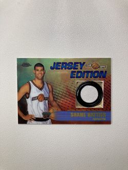 Shane Battier 2002 Topps Chrome Team Topps Jersey Edition Memphis Grizzlies