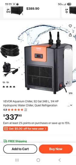Vevor water chiller